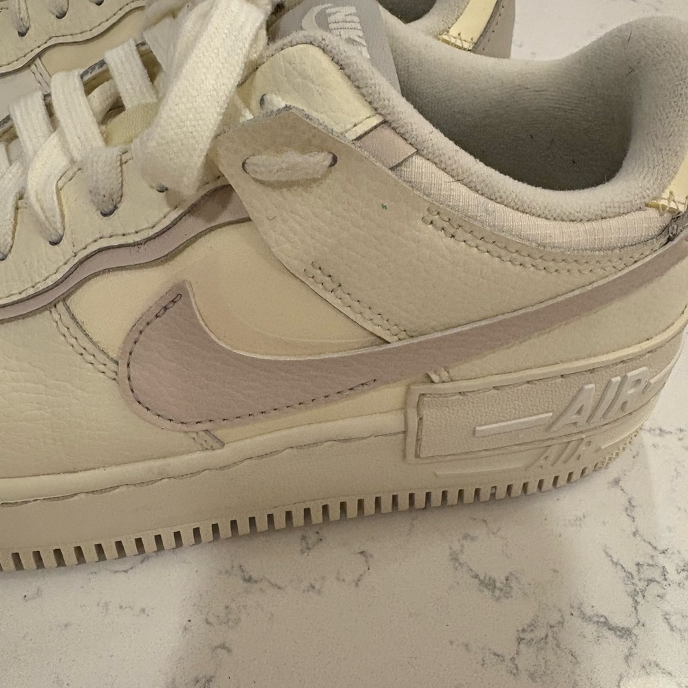 Nike Air Force 1 Shadow Women’s Sneakers – Cream / Neutral – Size 8.5 - Picture 13 of 15